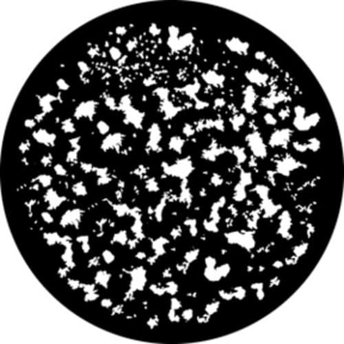 Rosco Standard Steel Gobo #76596 - Sponge Texture