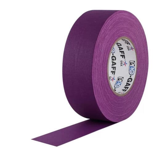 Tape Pro Gaff 25mm x 25m Purple