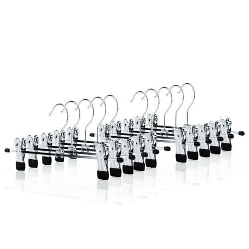 Pants Hanger with Clip - Set of 50 pcs