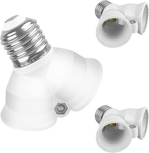 E27 to Twin E27 Adapter