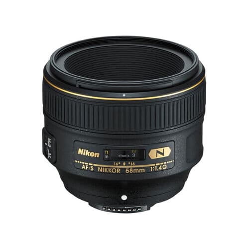 Nikkor AF-S 58mm f/1.4G ø72