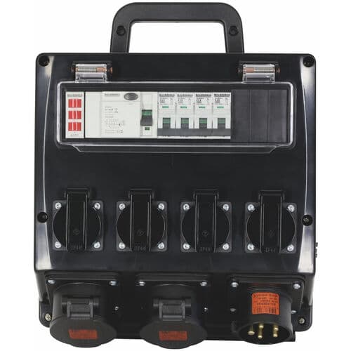 Distro Box 416 Construction > 4xSchuko 1x416 Looped