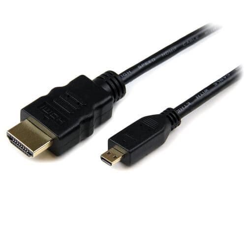 Cable HDMI (A) 2.0 to HDMI (D) Micro Male 2m