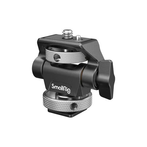 SmallRig 2905B Swivel and Tilt Adjustable Monitor Support with Cold Shoe