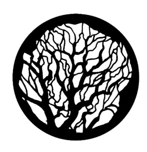 Rosco Standard Steel Gobo #77100 - Tree 2