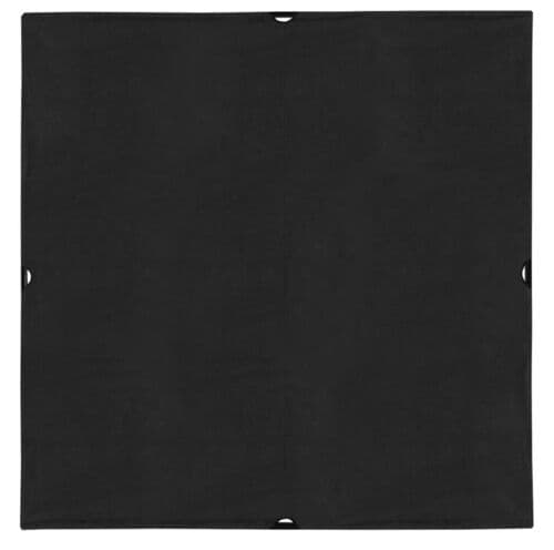 Scrim Jim Cine Black Solid Fabric (6x6')