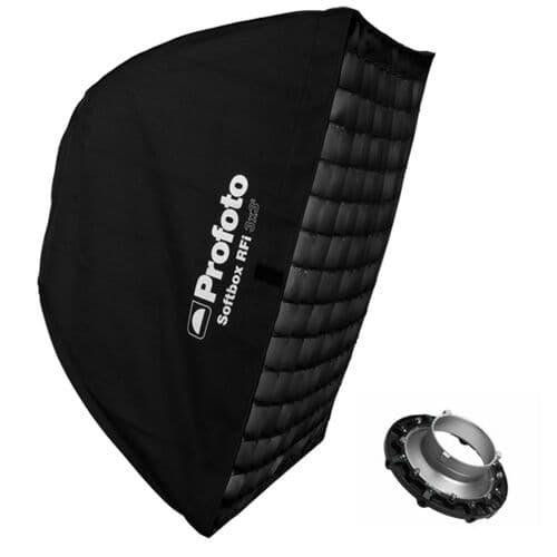 Profoto RFi 3x3' Softbox + Bowens Speedring + Grid