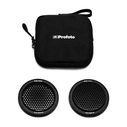 Profoto Clic Grids (10, 20) + Wide Lens