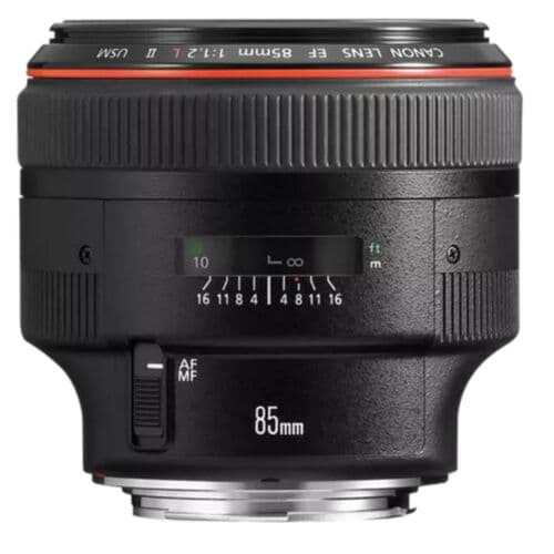 Canon EF 85mm f/1.2 L II USM ø72