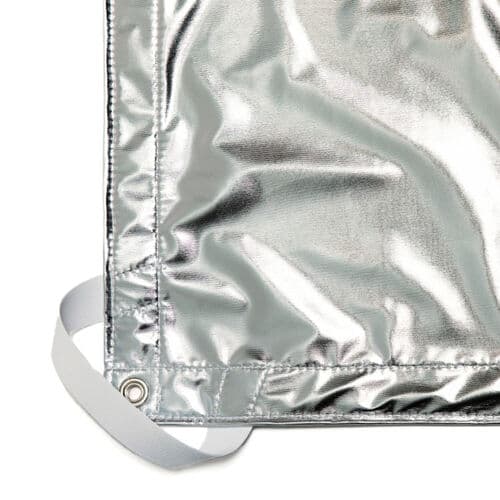 12x12' Silver Lame