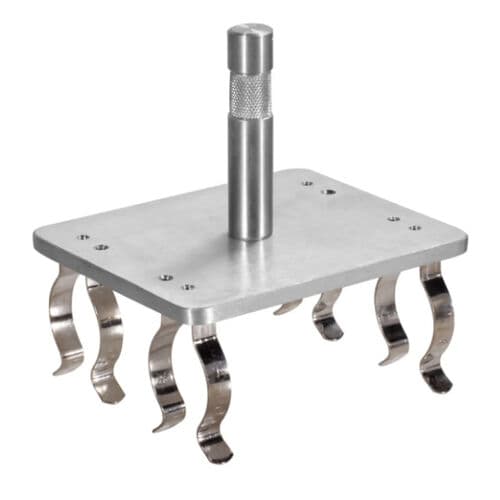 Dual Tube Holder (Fluorescent T12) w/ 5/8" Pin