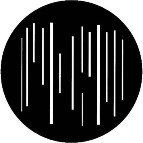 Rosco Standard Steel Gobo #77502 - Linear 4