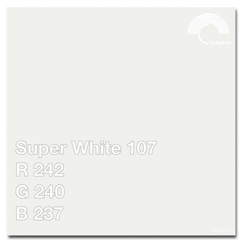 Colorama #1107 Super White 2.72x11m