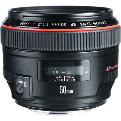 Canon EF 50mm f/1.2 L USM ø72