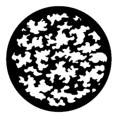 Rosco Standard Steel Gobo #77806 - Leaf Breakup (Large)