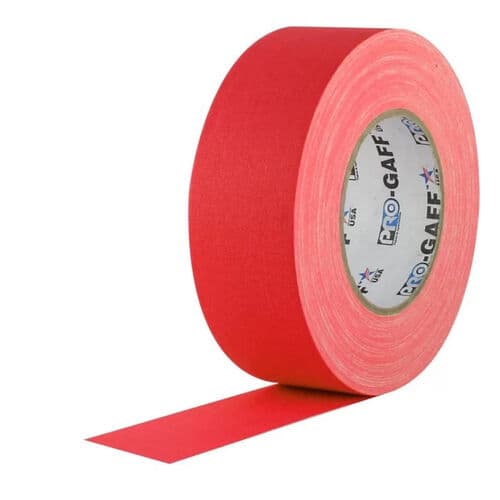 Tape Pro Gaff 25mm x 25m Red