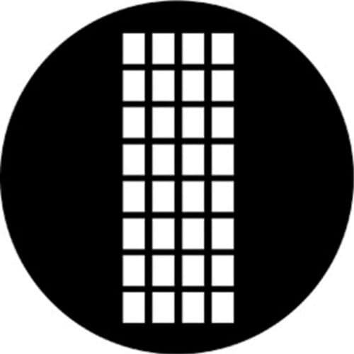 Rosco Standard Steel Gobo #77142 - Georgian