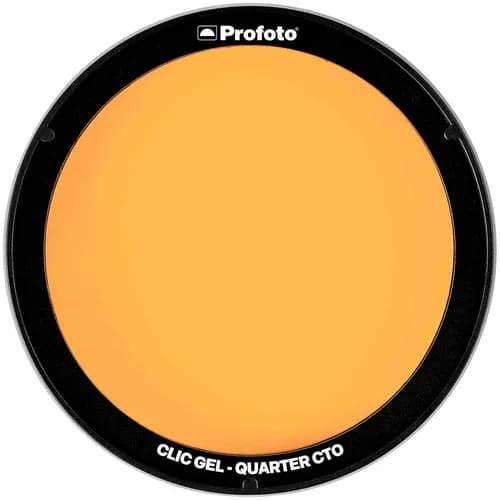 Profoto Clic Gel Quarter CTO