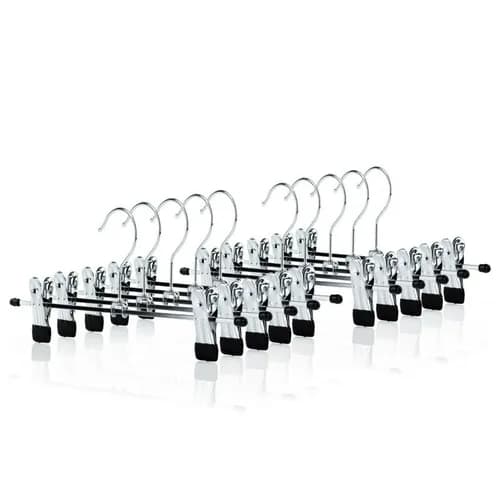 Pants Hanger with Clip - Set of 50 pcs