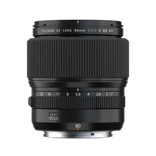 Fujinon GF 80mm f/1.7 R WR ø77