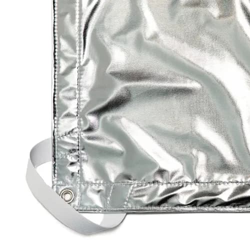 8x8' Silver Lame