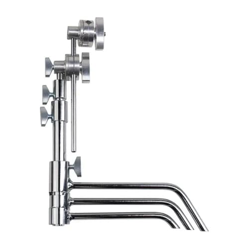 5" Pocket C-Stand with 1/4"-20 Adapter