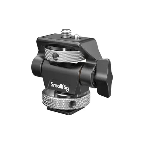 SmallRig 2905B Swivel and Tilt Adjustable Monitor Support with Cold Shoe