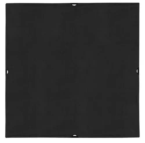 Scrim Jim Cine Black Solid Fabric (6x6')