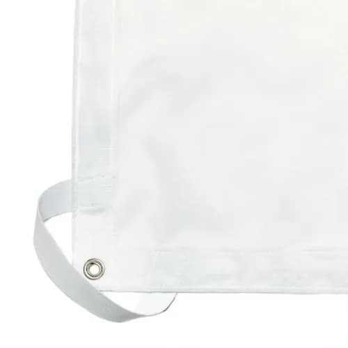 6x6' White Artificial Silk (1/4)