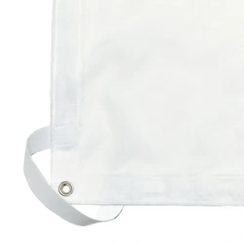 8x12' White China Silk