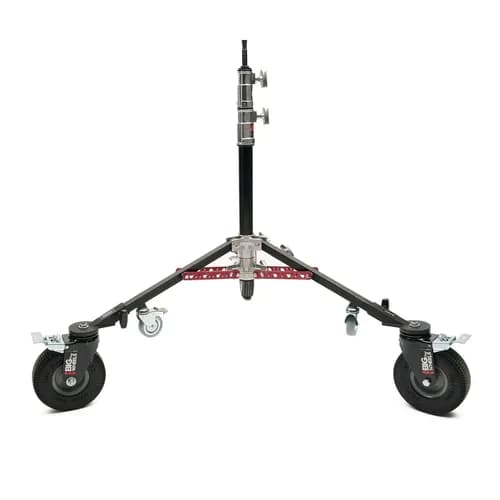 Monitor Stand + Big F'ing Wheels