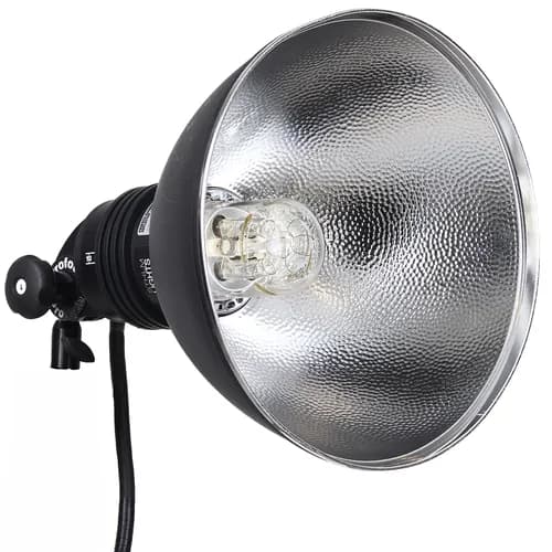 Profoto TwinHead w/ Clear Pyrex + Magnum (Silver)