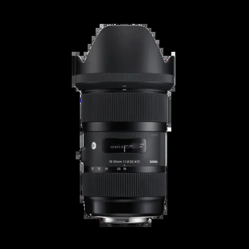 Sigma 18-35mm f/1.8 EF Mount DC HSM Art ø72