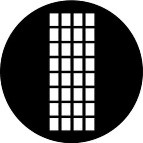 Rosco Standard Steel Gobo #77142 - Georgian